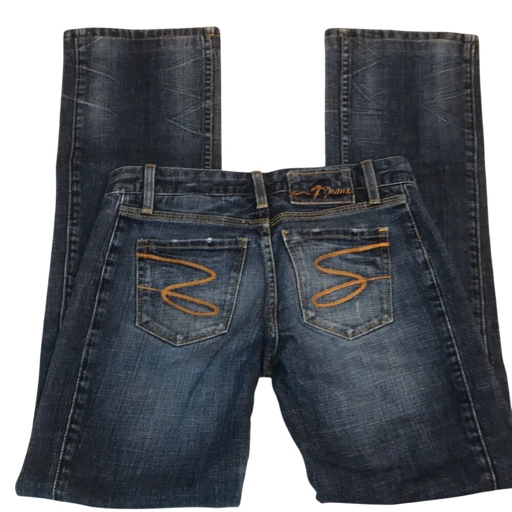 Seven7 gold-digger power denim skinny jeans size 25